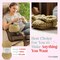 Chenille Velvet Yarn for Crocheting - 100g (132 Yards), Fluffy Plush Yarn, Perfect for Baby Blankets & Amigurumi, Size 6